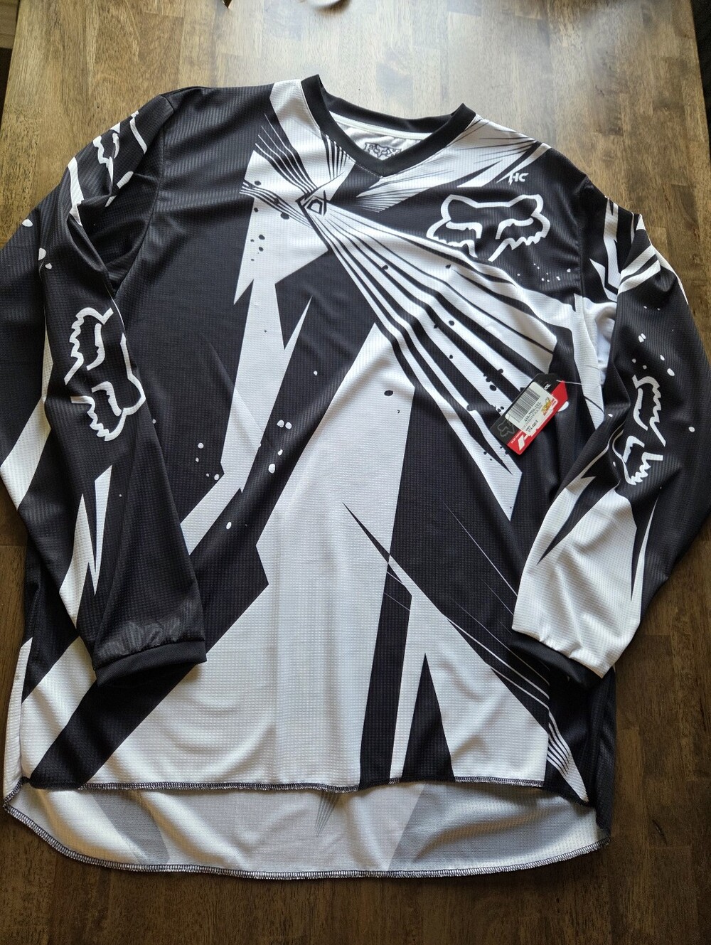 NWT Fox Undertow Bikers Graphic Long Sleeve Jersey